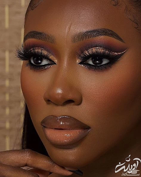 آرایش صورت برای پوست سبزه